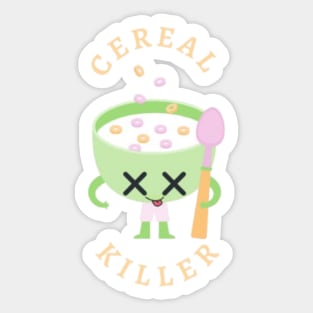 Cereal Killer Sticker